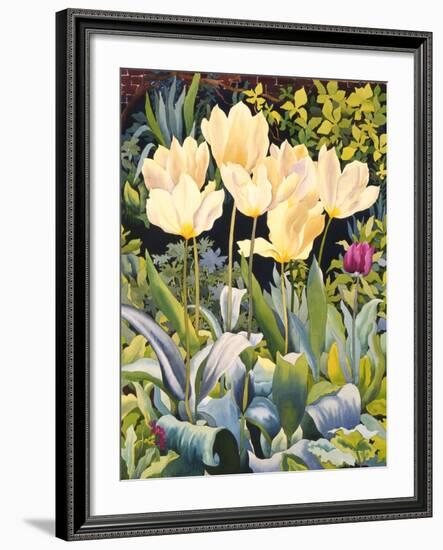 Pale Tulips-Christopher Ryland-Framed Giclee Print