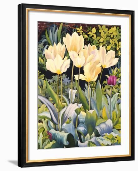 Pale Tulips-Christopher Ryland-Framed Giclee Print