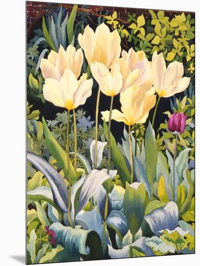 Pale Tulips-Christopher Ryland-Mounted Giclee Print