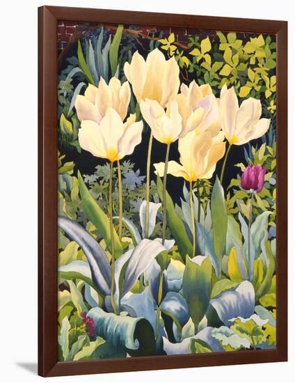 Pale Tulips-Christopher Ryland-Framed Giclee Print