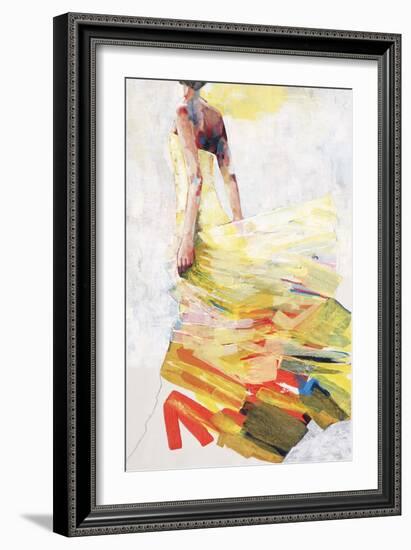 Pale Yellow Dress-Kari Taylor-Framed Giclee Print