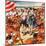 "Palefaces at the Beach," July 27, 1946-Constantin Alajalov-Mounted Giclee Print