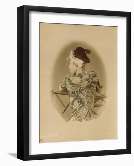 Palefrenier tatoué-null-Framed Giclee Print