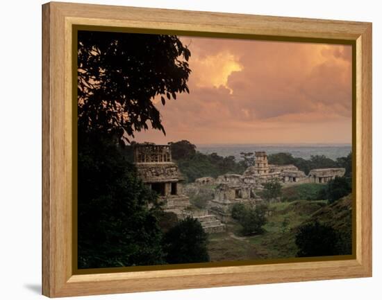 Palenque, Chiapas, Mexico-Kenneth Garrett-Framed Premier Image Canvas