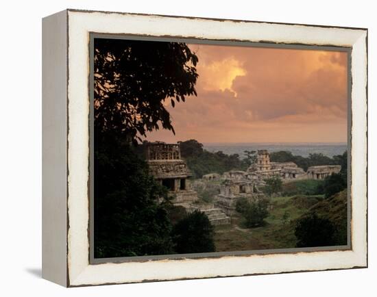 Palenque, Chiapas, Mexico-Kenneth Garrett-Framed Premier Image Canvas