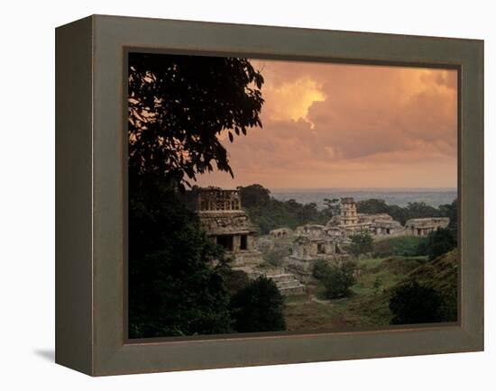 Palenque, Chiapas, Mexico-Kenneth Garrett-Framed Premier Image Canvas