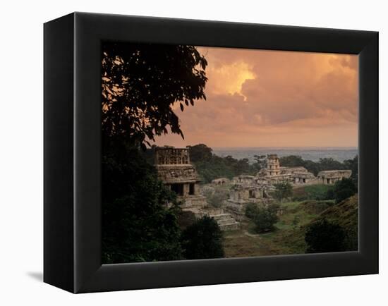 Palenque, Chiapas, Mexico-Kenneth Garrett-Framed Premier Image Canvas