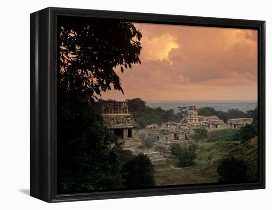 Palenque, Chiapas, Mexico-Kenneth Garrett-Framed Premier Image Canvas
