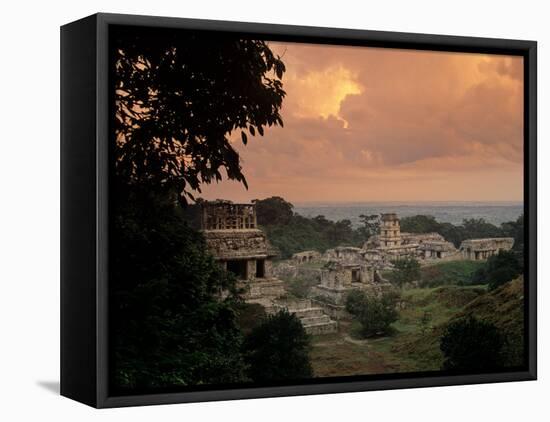 Palenque, Chiapas, Mexico-Kenneth Garrett-Framed Premier Image Canvas