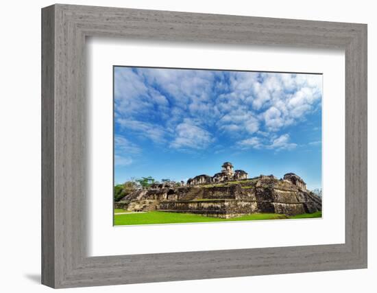 Palenque Palace View-jkraft5-Framed Photographic Print