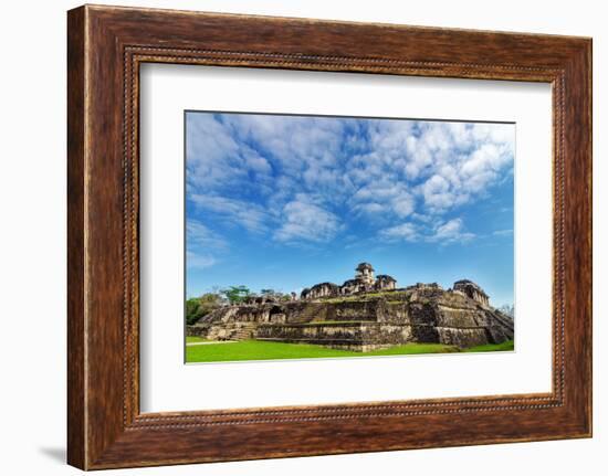 Palenque Palace View-jkraft5-Framed Photographic Print