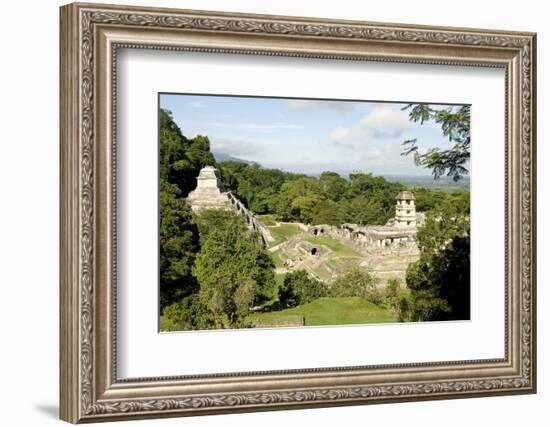 Palenque, UNESCO World Heritage Site, Mexico, North America-Tony Waltham-Framed Photographic Print