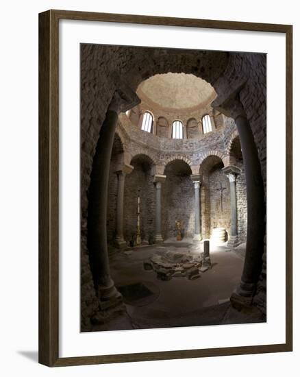 Paleochristian 5th Century Baptistery, Cathedral of St. Leonce of Frejus, Var, Provence, Cote D'Azu-Peter Barritt-Framed Photographic Print