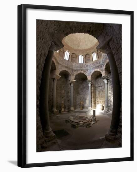 Paleochristian 5th Century Baptistery, Cathedral of St. Leonce of Frejus, Var, Provence, Cote D'Azu-Peter Barritt-Framed Photographic Print