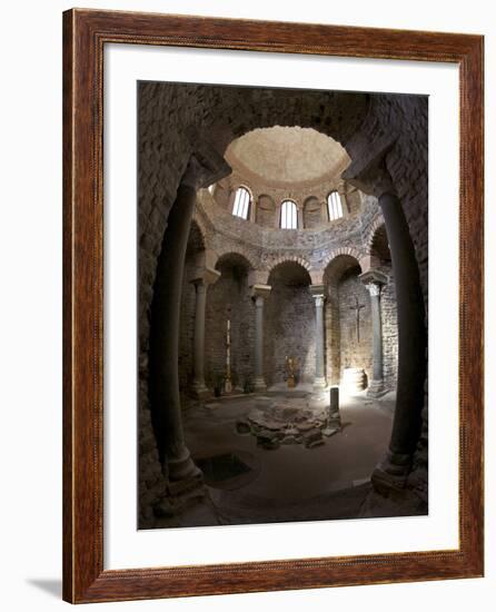 Paleochristian 5th Century Baptistery, Cathedral of St. Leonce of Frejus, Var, Provence, Cote D'Azu-Peter Barritt-Framed Photographic Print