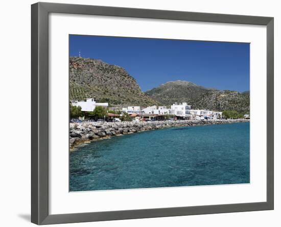 Paleohora, Chania Region, Crete, Greek Islands, Greece, Europe-Stuart Black-Framed Photographic Print