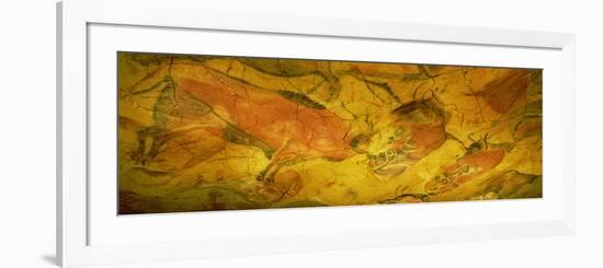 Paleolithic Paintings, Altamira Cave, Santillana Del Mar, Cantabria, Spain-null-Framed Photographic Print