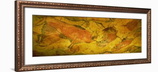 Paleolithic Paintings, Altamira Cave, Santillana Del Mar, Cantabria, Spain-null-Framed Photographic Print