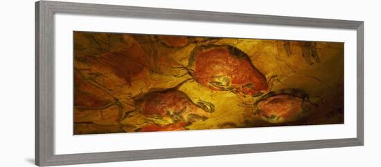 Paleolithic Paintings, Altamira Cave, Santillana Del Mar, Cantabria, Spain-null-Framed Photographic Print