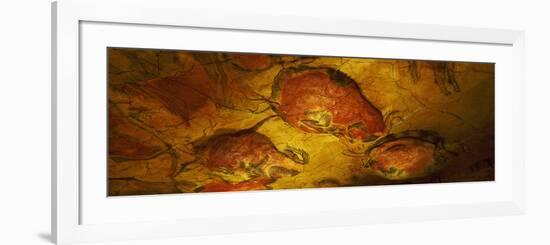 Paleolithic Paintings, Altamira Cave, Santillana Del Mar, Cantabria, Spain-null-Framed Photographic Print