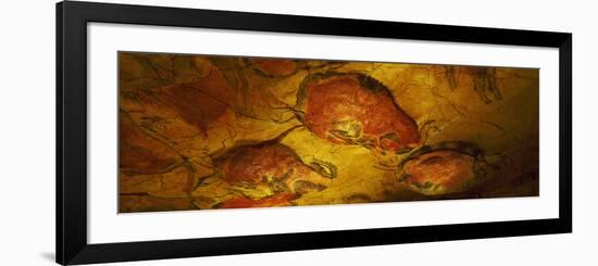 Paleolithic Paintings, Altamira Cave, Santillana Del Mar, Cantabria, Spain-null-Framed Photographic Print