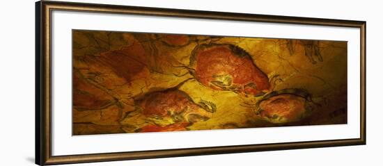 Paleolithic Paintings, Altamira Cave, Santillana Del Mar, Cantabria, Spain-null-Framed Photographic Print