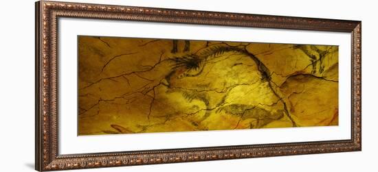 Paleolithic Paintings, Altamira Cave, Santillana Del Mar, Cantabria, Spain-null-Framed Photographic Print