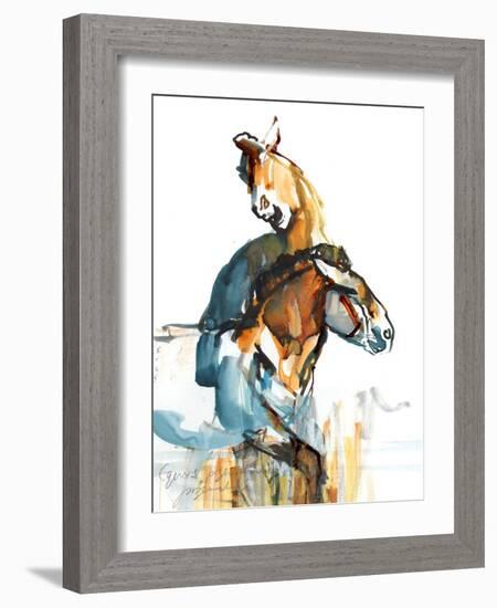 Paleolithic (Przewalski), 2013-Mark Adlington-Framed Giclee Print