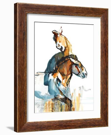 Paleolithic (Przewalski), 2013-Mark Adlington-Framed Giclee Print