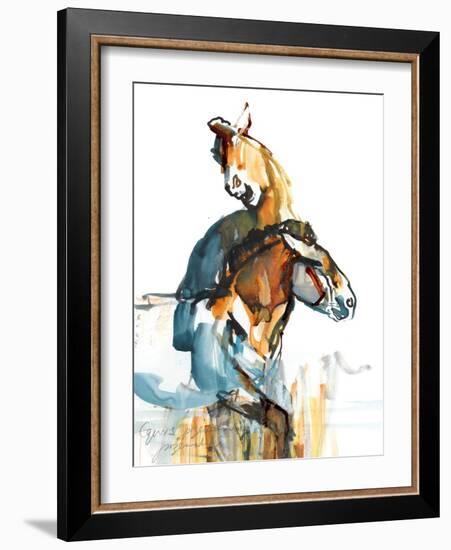 Paleolithic (Przewalski), 2013-Mark Adlington-Framed Giclee Print