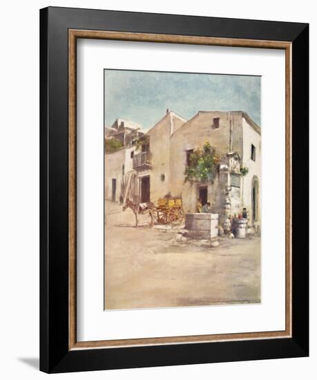 'Palermo', 1903-Mortimer L Menpes-Framed Giclee Print