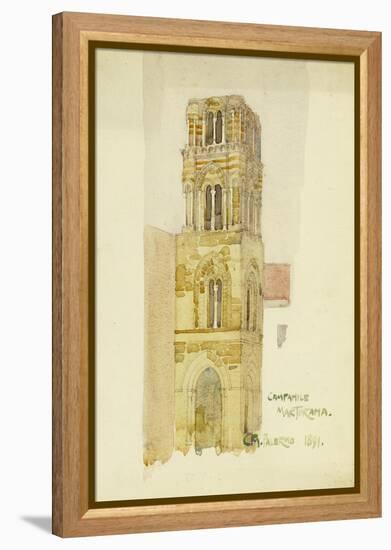 Palermo, Campanile Martorana, 1891-Charles Rennie Mackintosh-Framed Premier Image Canvas