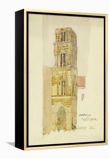 Palermo, Campanile Martorana, 1891-Charles Rennie Mackintosh-Framed Premier Image Canvas