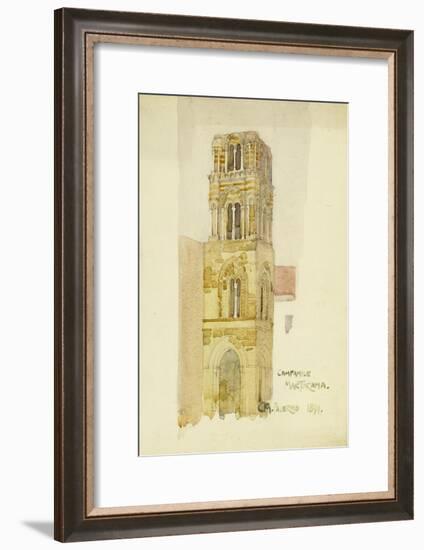 Palermo, Campanile Martorana, 1891-Charles Rennie Mackintosh-Framed Giclee Print