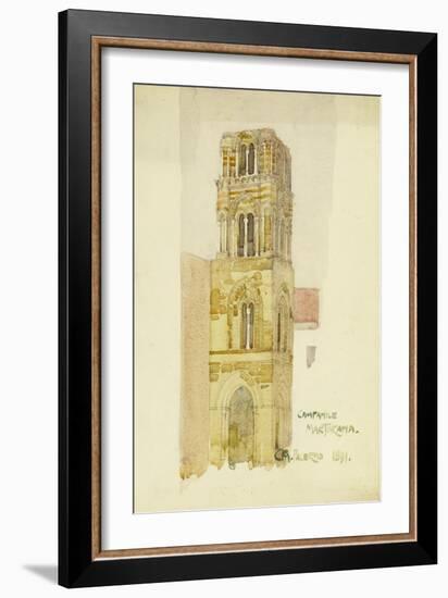 Palermo, Campanile Martorana, 1891-Charles Rennie Mackintosh-Framed Giclee Print