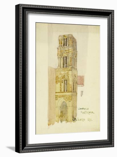 Palermo, Campanile Martorana, 1891-Charles Rennie Mackintosh-Framed Giclee Print