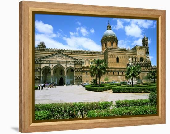 Palermo Cathedral, Sicily, Italy-Peter Thompson-Framed Premier Image Canvas