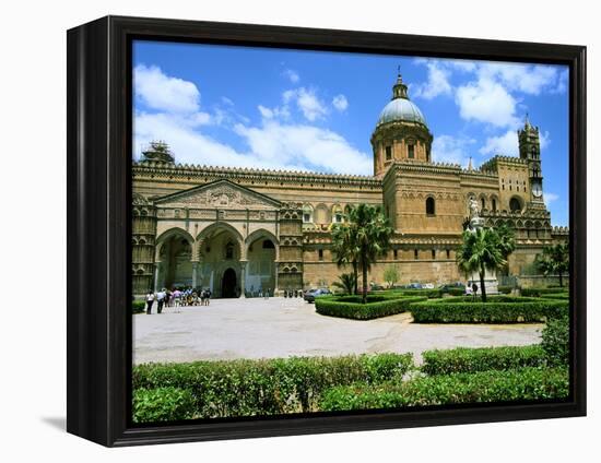 Palermo Cathedral, Sicily, Italy-Peter Thompson-Framed Premier Image Canvas