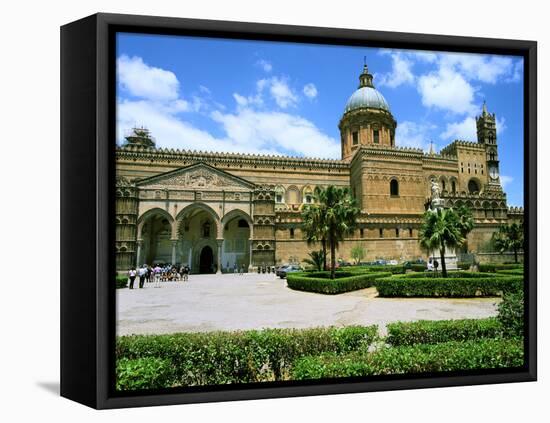 Palermo Cathedral, Sicily, Italy-Peter Thompson-Framed Premier Image Canvas