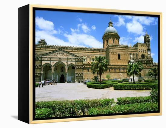 Palermo Cathedral, Sicily, Italy-Peter Thompson-Framed Premier Image Canvas