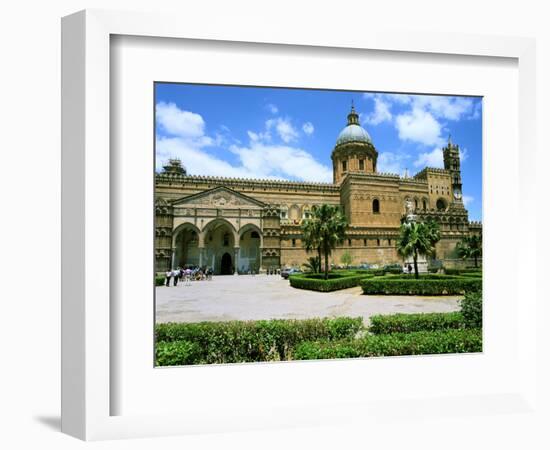 Palermo Cathedral, Sicily, Italy-Peter Thompson-Framed Photographic Print
