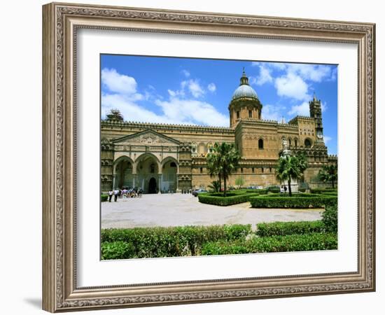 Palermo Cathedral, Sicily, Italy-Peter Thompson-Framed Photographic Print