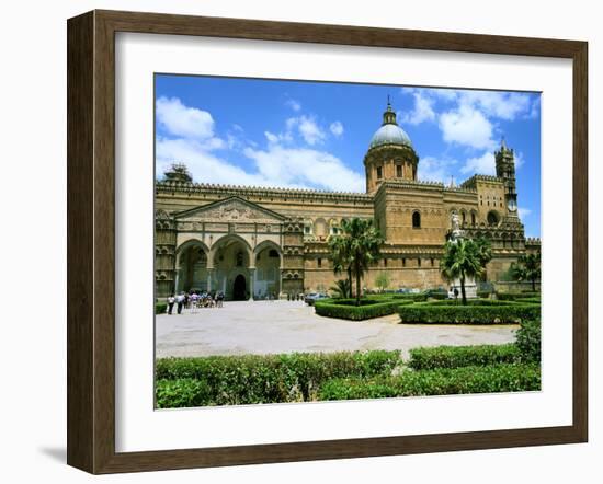 Palermo Cathedral, Sicily, Italy-Peter Thompson-Framed Photographic Print