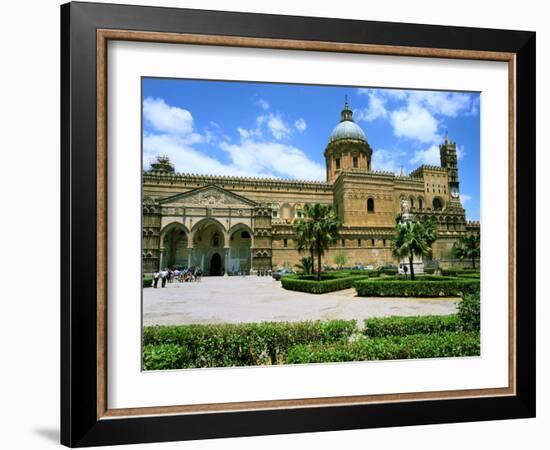 Palermo Cathedral, Sicily, Italy-Peter Thompson-Framed Photographic Print