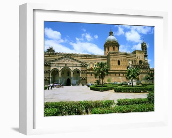 Palermo Cathedral, Sicily, Italy-Peter Thompson-Framed Photographic Print