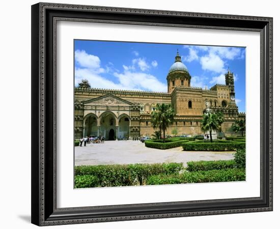 Palermo Cathedral, Sicily, Italy-Peter Thompson-Framed Photographic Print