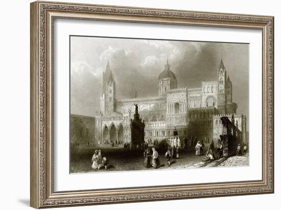 Palermo Cathedral-English-Framed Giclee Print