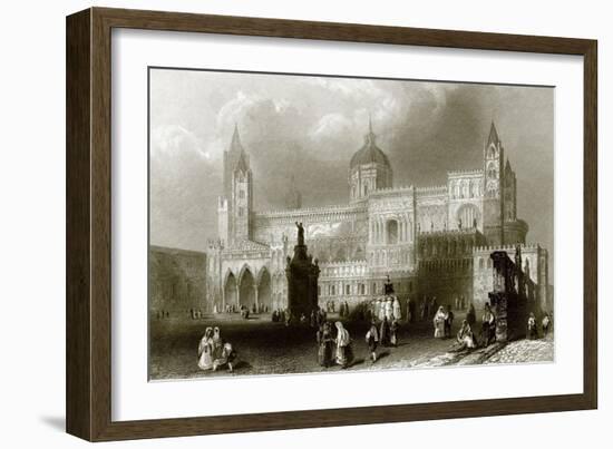 Palermo Cathedral-English-Framed Giclee Print