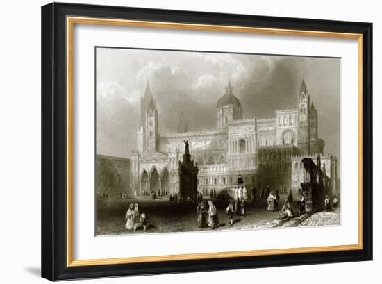 Palermo Cathedral-English-Framed Giclee Print