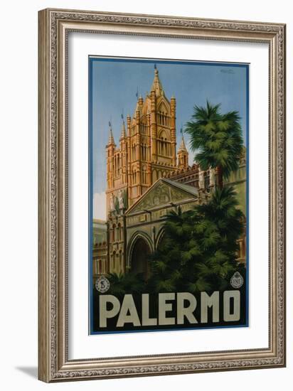 Palermo Poster-A. Ravaglia-Framed Giclee Print